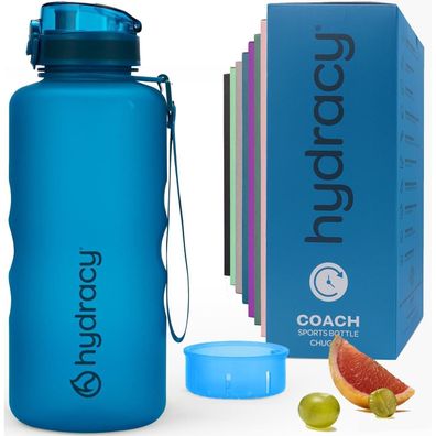 Hydracy Trinkflasche mit Fruchteinsatz - 2L Wasserflasche BPA-frei mit