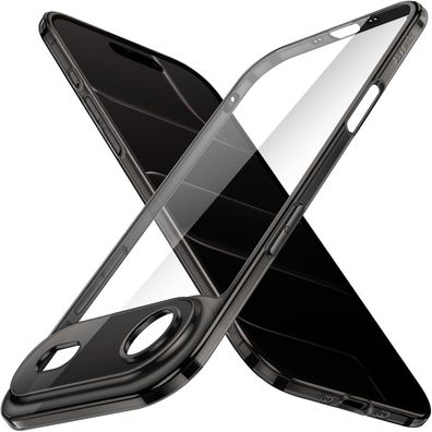 JETech iPhone 17 Air Hülle, Ultra Slim Klar Minimalistisch Handy Schutzhülle