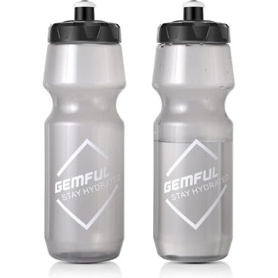 GEMFUL Fahrrad Trinkflasche 750ml BPA-frei, Auslaufsicher, Sporttrinkflasche