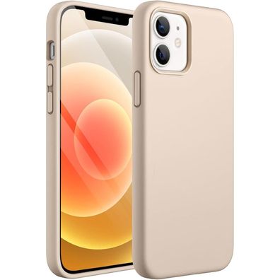 JETech Silikon Hülle für iPhone 12/12 Pro 6,1 Zoll - Ganzkörper Schutzhülle mit