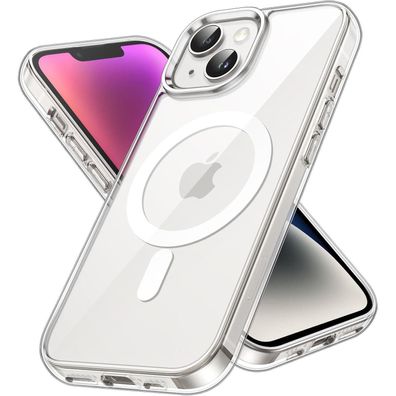 JETech Magnetische Hülle für iPhone 14 6,1 Zoll, Kompatibel mit MagSafe