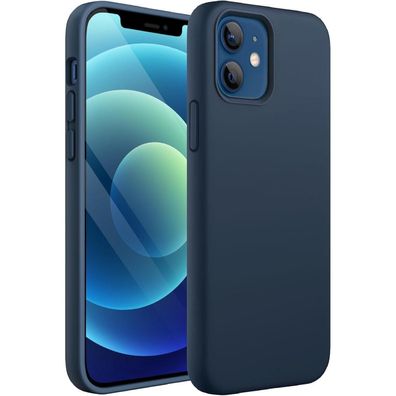JETech Silikon Hülle für iPhone 12/12 Pro 6,1 Zoll, Ganzkörper Handyhülle mit