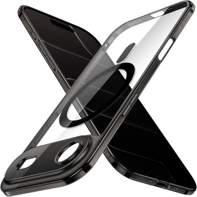 JETech Magnetische Hülle für iPhone 17 Air (6,5 Zoll) - Klar, Slim, MagSafe