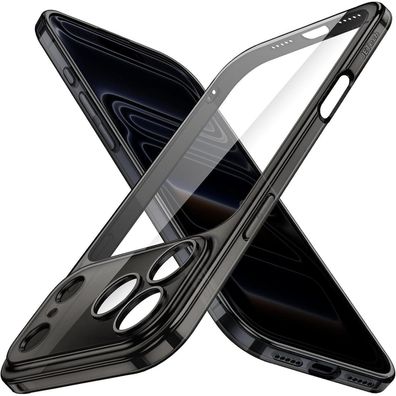JETech Dünne Schutzhülle für iPhone 17 Pro 6,3 Zoll - Ultradünn, Klar, mit