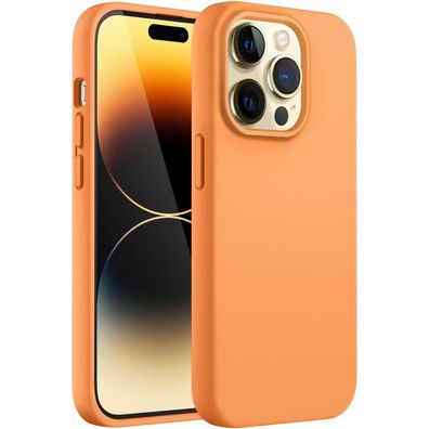 JETech Silikon Hülle für iPhone 14 Pro 6,1 Zoll - Stoßfest, Mikrofaser-Futter