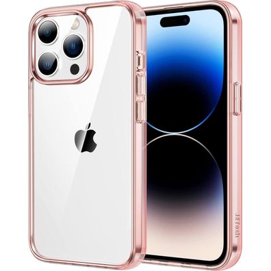 JETech Hülle für iPhone 14 Pro 6,1 Zoll, Stoßfest, Kratzfest, Transparent