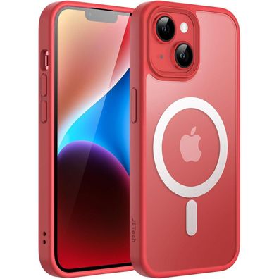 JETech Magnetische Hülle für iPhone 14 6,1 Zoll, MagSafe Kompatibel