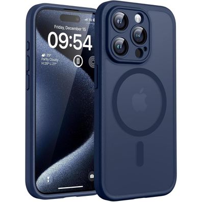 TOCOL iPhone 15 Pro Max Hülle: MagSafe kompatibel, Kameraschutz, Stoßfest