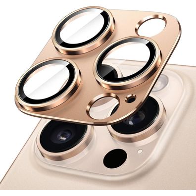 JETech Kameraschutz für iPhone 16 Pro / Pro Max (6,3/6,9 Zoll) - Volle