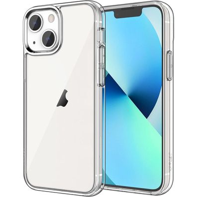 JETech Hülle für iPhone 13 (6,1 Zoll) - Nie Vergilbung, Stoßstange, Anti-Kratz