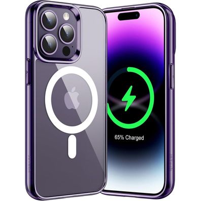 JETech Magnetische Hülle für iPhone 14 Pro 6,1 Zoll mit MagSafe, Stoßfest