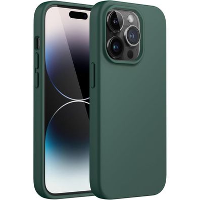 JETech Silikon Hülle für iPhone 14 Pro 6,1 Zoll, Ganzkörper Handyhülle mit