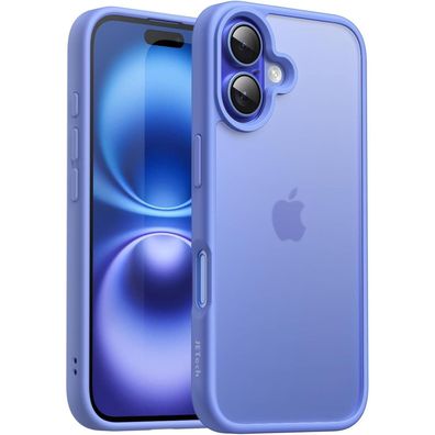 JETech Matt Hülle für iPhone 16 (6,1 Zoll) - Stoßfest nach Militärstandard