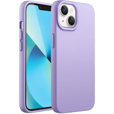 JETech Silikon Hülle für iPhone 13 6,1 Zoll - Stoßfest, Mikrofaser-Futter