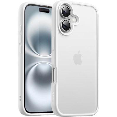 JETech Matt Hülle für iPhone 16 (6,1 Zoll) - Stoßfest nach Militärstandard