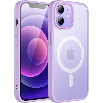 JETech Magnetische Hülle für iPhone 12/12 Pro 6,1 Zoll, MagSafe Kompatibel