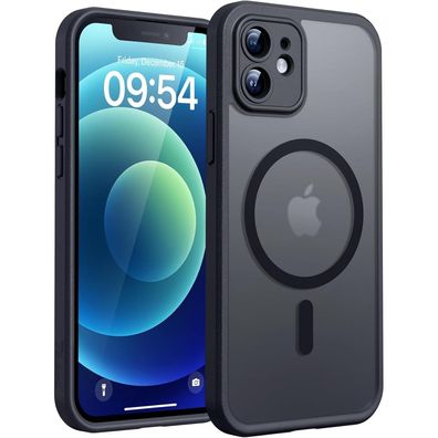 TOCOL iPhone 12 Hülle mit MagSafe, Vollständiger Kameraschutz, Stoßfest