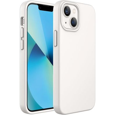 JETech Silikon Hülle für iPhone 13 6,1 Zoll - Stoßfest, Mikrofaser-Futter