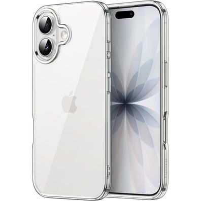 JETech Hülle für iPhone 17 6,3 Zoll - Nicht Vergilbend, Stoßfest, Transparent