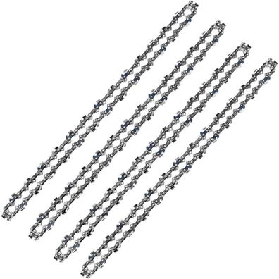 VonLux 4x Sägekette 40cm 56TG 3/8" 1,3mm für Kettensägen