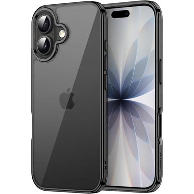 JETech Hülle für iPhone 17 6,3 Zoll - Stoßfest, Transparent, Anti-Kratzer