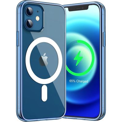 JETech Magnetische Hülle für iPhone 12/12 Pro 6,1 Zoll, Kompatibel mit MagSafe
