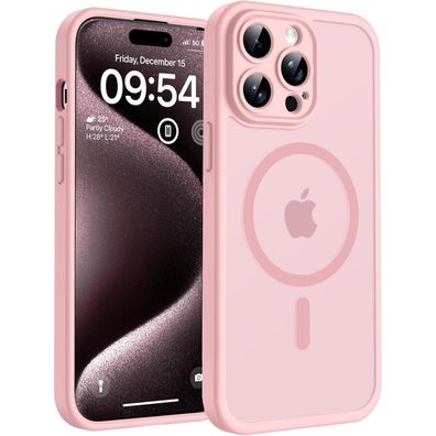 TOCOL iPhone 15 Pro Max Hülle (6,7 Zoll) - MagSafe, Kameraschutz, Stoßfest