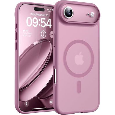 TOCOL iPhone 17 Air Hülle (6,5 Zoll) MagSafe, transluzent matt, Flieder Lila