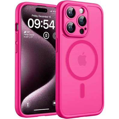 TOCOL iPhone 15 Pro Hülle (6,1 Zoll) - MagSafe kompatibel, Kameraschutz