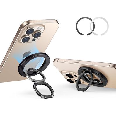 ESR Magnetischer Handy Ring Halterung für MagSafe, Verstellbarer Ständer