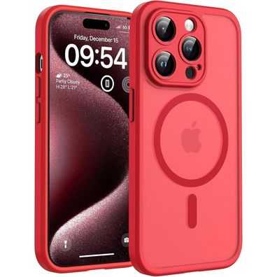 TOCOL iPhone 15 Pro Max Hülle (6,7 Zoll) - MagSafe, Kameraschutz, Stoßfest