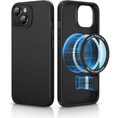 ESR Classic Hybrid MagSafe Hülle für iPhone 14/13, Schwarz - Militärnorm