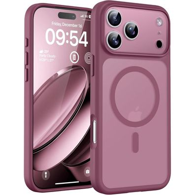TOCOL iPhone 17 Pro Max Hülle MagSafe, Kameraschutz, Magnetring, Stoßfest