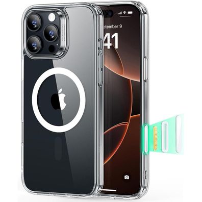 ESR iPhone 16 Pro Hülle mit Kamerasteuerung, MagSafe kompatibel, Militärschutz