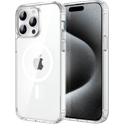 CACOE Hülle für iPhone 15 Pro Max mit MagSafe, Kameraschutz, stoßfest