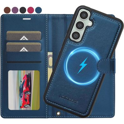 Ailicici Samsung Galaxy A15 Hülle, 2-IN-1 Abnehmbare Magnetische Leder