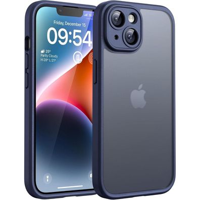 TOCOL Handyhülle für iPhone 14 (6,1 Zoll) - Blau, Vollständiger Kameraschutz