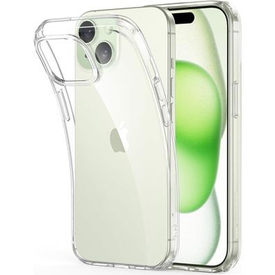 ESR iPhone 15 Plus Hülle, klares Silikon Case, stoßfest und dünn, Zero Serie
