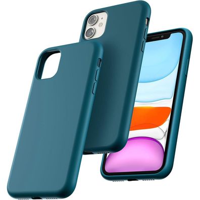 TOCOL iPhone 11 Hülle Silikon - Stoßfest, Anti-Rutsch, Kratzfest Handyhülle in