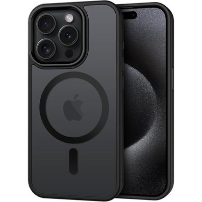 CACOE Hülle für iPhone 15 Pro Max mit MagSafe, Kameraschutz, stoßfest