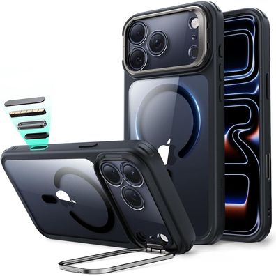ESR iPhone 17 Pro Hülle, MagSafe kompatibel, integrierter Ständer