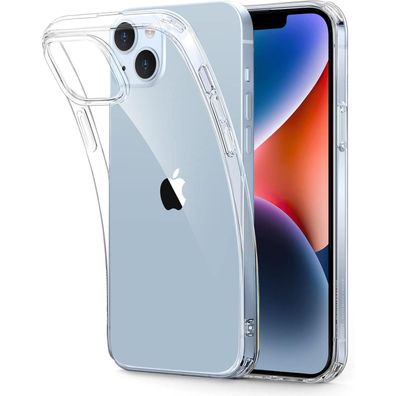 ESR Hülle für iPhone 14 / iPhone 13, Klare Silikon Handyhülle, Dünn, Stoßfest