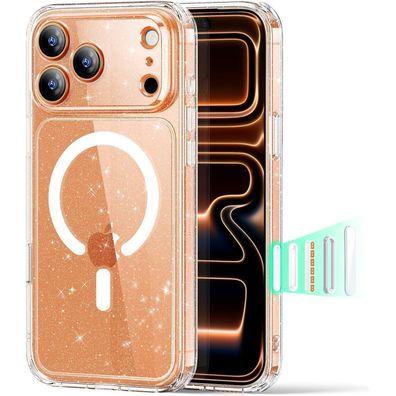 ESR iPhone 17 Pro Hülle mit MagSafe, Kamerasteuerung, Militärschutz, Klar