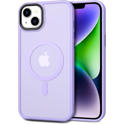 CACOE Hülle für iPhone 13/14 mit MagSafe, Kameraschutz, stoßfest, kratzfest