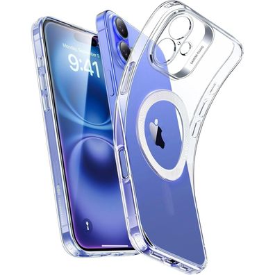 ESR iPhone 16 Hülle, Klar, Kompatibel mit MagSafe, Militärnorm Schutz, Dünn