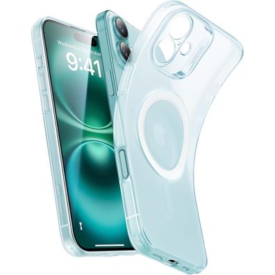 ESR iPhone 16 Hülle, MagSafe Kompatibel, Stoßfest, Dünn, Magnetisch, Silikon