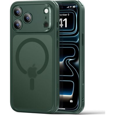 ESR iPhone 17 Pro Hülle mit Kamerasteuerung, MagSafe kompatibel, Militärschutz