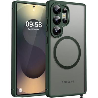 TOCOL Hülle für Samsung Galaxy S25 Ultra Magsafe, Militärschutz, Stoßfest