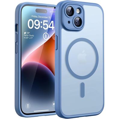 TOCOL iPhone 14 Hülle (6,1 Zoll) mit MagSafe, Kameraschutz, Stoßfest