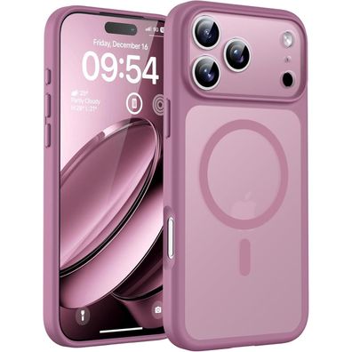 TOCOL iPhone 17 Pro Max Hülle (6,9 Zoll) - MagSafe, Kameraschutz, Matt Lila